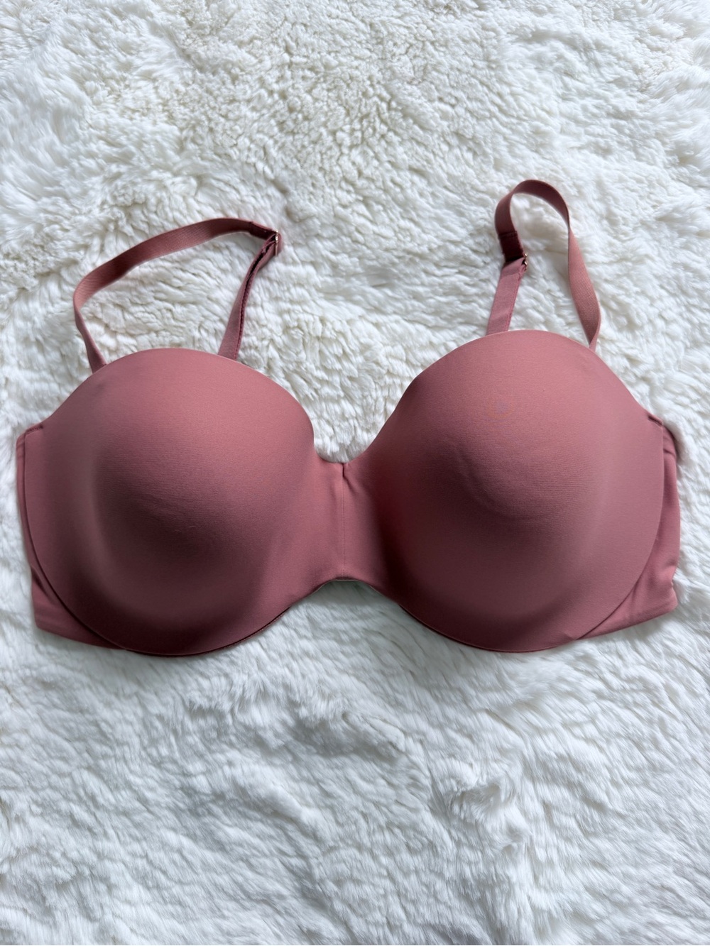 Soma Seamless Molded Bra in Rose Mauve NWOT